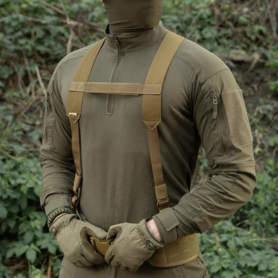 M-Tac Shoulder Straps for tactical belt Elite Coyote