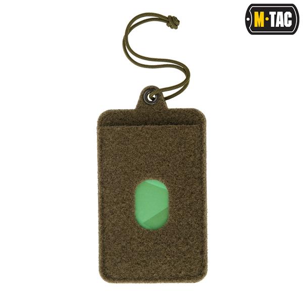 M-Tac Tactical Badge Holder Hook Surface Hanging ID Card Case