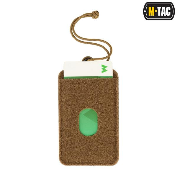 M-Tac Tactical Badge Holder Hook Surface Hanging ID Card Case