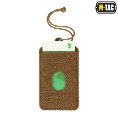 M-Tac Tactical Badge Holder Hook Surface Hanging ID Card Case