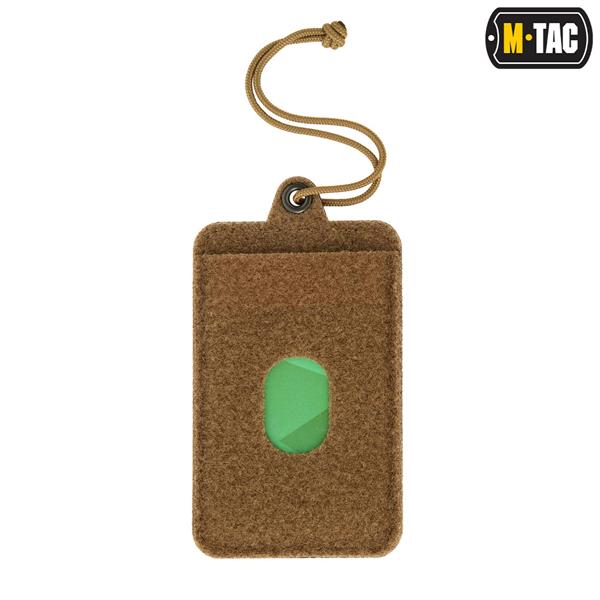 M-Tac Tactical Badge Holder Hook Surface Hanging ID Card Case