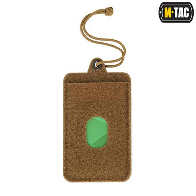 M-Tac Tactical Badge Holder Hook Surface Hanging ID Card Case