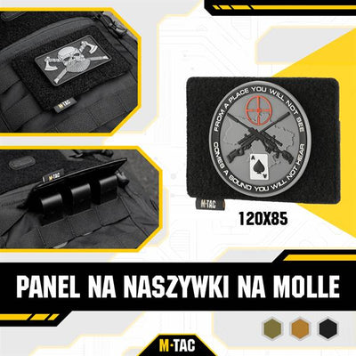 M-Tac Tactical Morale Patches Hook and Loop Display Board Molle 120x85