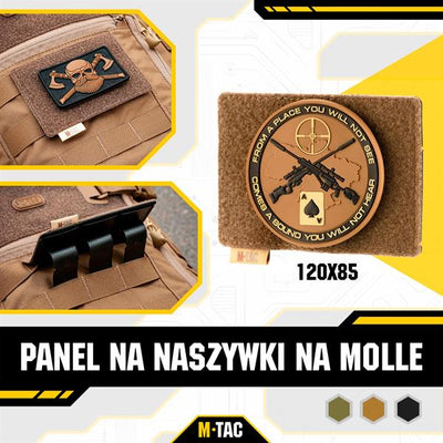 M-Tac Tactical Morale Patches Hook and Loop Display Board Molle 120x85