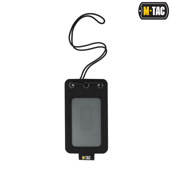 M-Tac Tactical Badge Holder Hanging ID Card Case Hook Surface Draw Cord