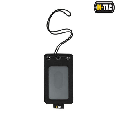 M-Tac Tactical Badge Holder Hanging ID Card Case Hook Surface Draw Cord