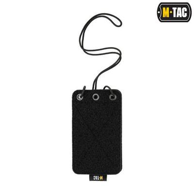 M-Tac Tactical Badge Holder Hanging ID Card Case Hook Surface Draw Cord