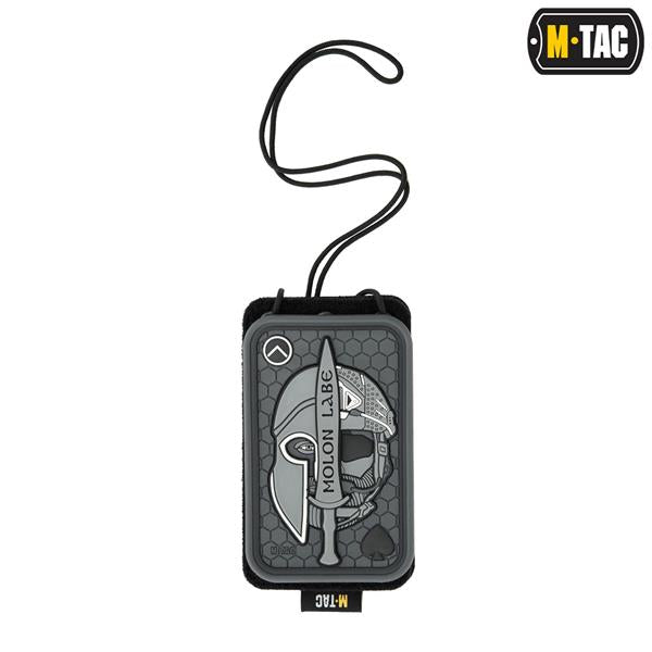M-Tac Tactical Badge Holder Hanging ID Card Case Hook Surface Draw Cord