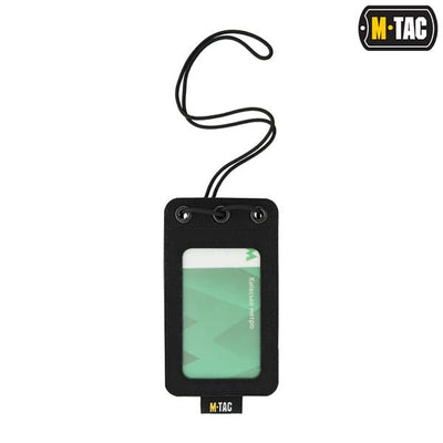 M-Tac Tactical Badge Holder Hanging ID Card Case Hook Surface Draw Cord