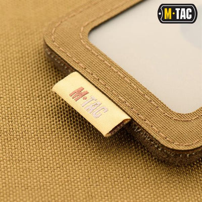 M-Tac Tactical Badge Holder Hanging ID Card Case Hook Surface Draw Cord