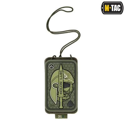 M-Tac Tactical Badge Holder Hanging ID Card Case Hook Surface Draw Cord