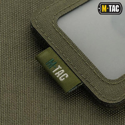 M-Tac Tactical Badge Holder Hanging ID Card Case Hook Surface Draw Cord