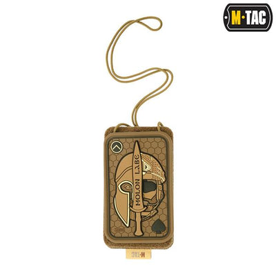M-Tac Tactical Badge Holder Hanging ID Card Case Hook Surface Draw Cord