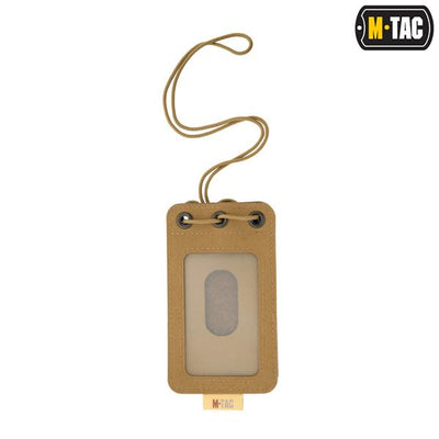 M-Tac Tactical Badge Holder Hanging ID Card Case Hook Surface Draw Cord