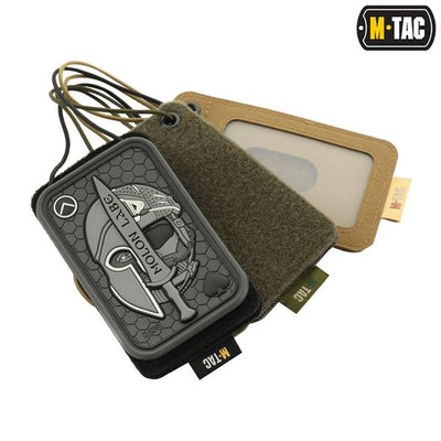 M-Tac Tactical Badge Holder Hanging ID Card Case Hook Surface Draw Cord