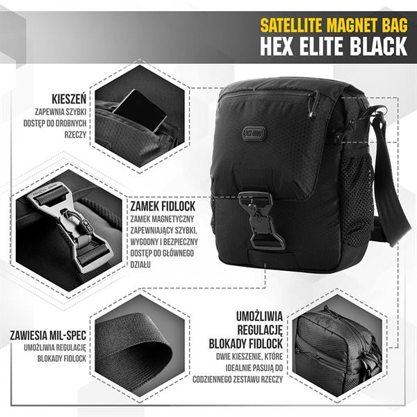 M-Tac Satellite Magnet Bag Elite Hex