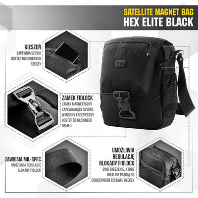 M-Tac Satellite Magnet Bag Elite Hex