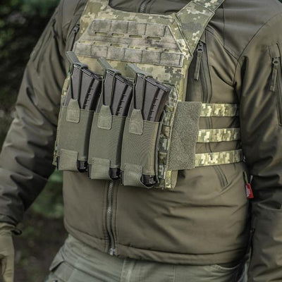 M-Tac Pouch Elastic Triple Magazine Elite Laser Cut