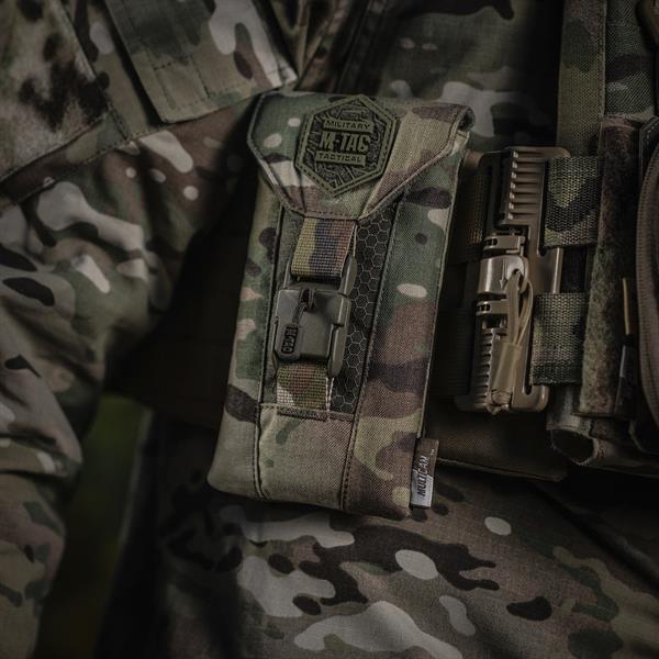 M-Tac Pouch Smartphone Elite Large Hex Multicam Black/Black