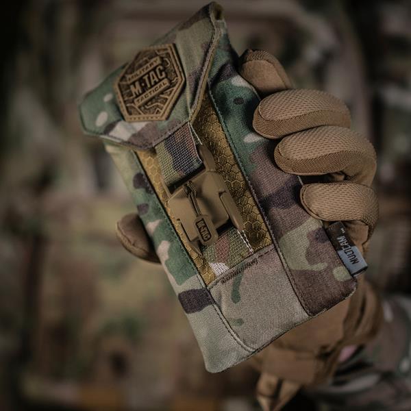 M-Tac Pouch Smartphone Elite Large Hex Multicam Black/Black