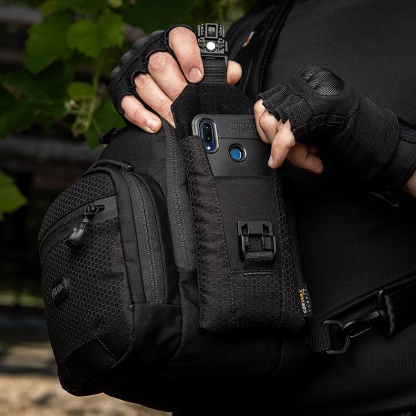 M-Tac Pouch Smartphone Elite Large Hex Multicam Black/Black