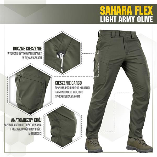 M-Tac pants Sahara Flex - Army Olive