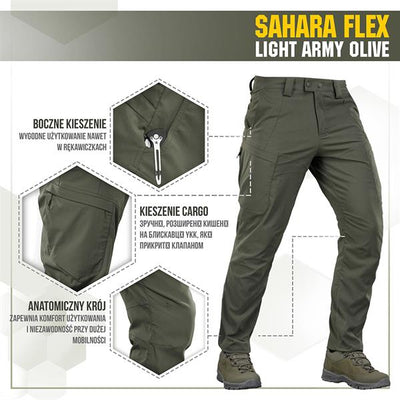 M-Tac pants Sahara Flex - Army Olive