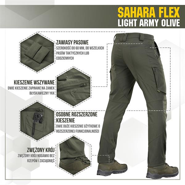 M-Tac pants Sahara Flex - Army Olive