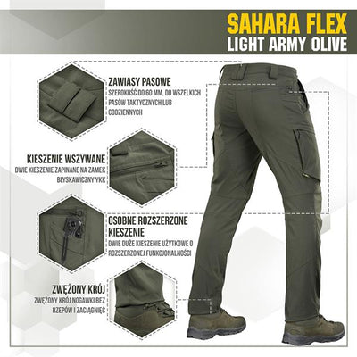 M-Tac pants Sahara Flex - Army Olive