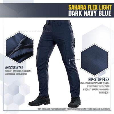 M-Tac pants Sahara Flex - Dark Navy Blue