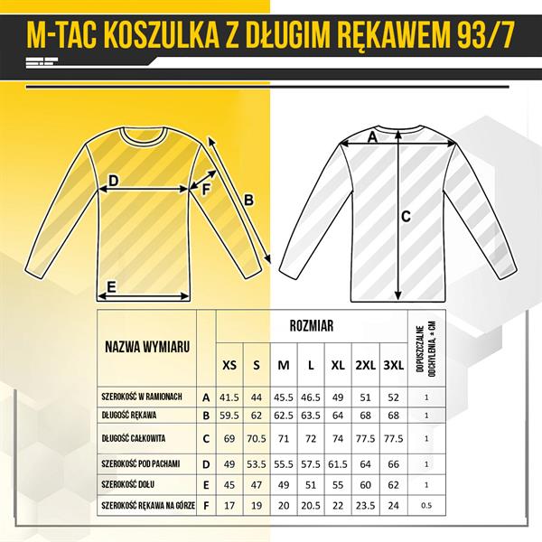 M-Tac long-sleeve T-shirt 93/7