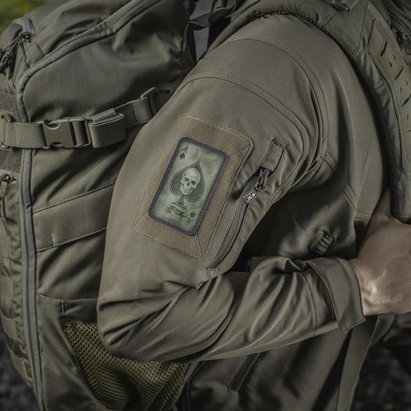 M-Tac patch Ace of Spades Ranger Green/Black