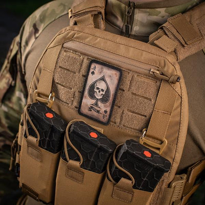 M-Tac patch Ace of Spades Ranger Green/Black