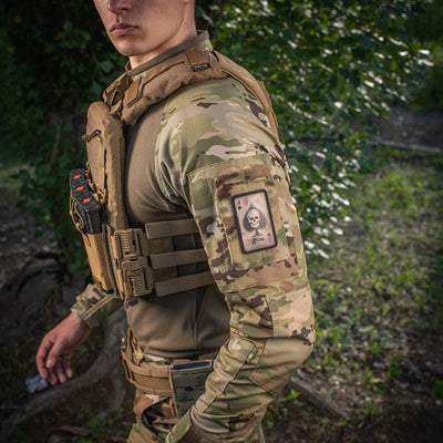 M-Tac patch Ace of Spades Ranger Green/Black