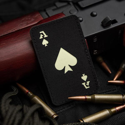 M-Tac patch Ace of Spades Laser Cut Multicam/GID