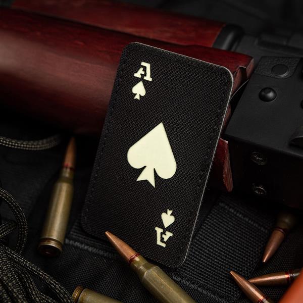 M-Tac patch Ace of Spades Laser Cut Multicam/GID