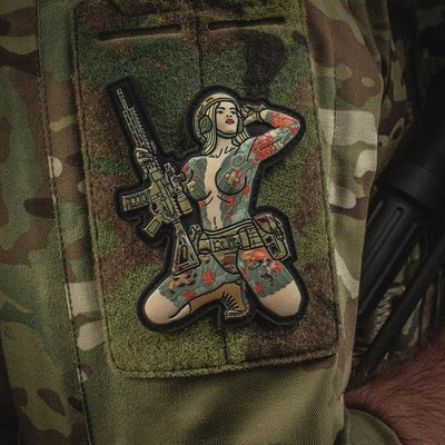 M-Tac Patch Tactical Girl # 1 Yakuza PVC