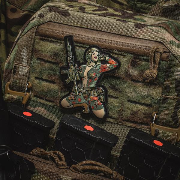 M-Tac Patch Tactical Girl # 1 Yakuza PVC