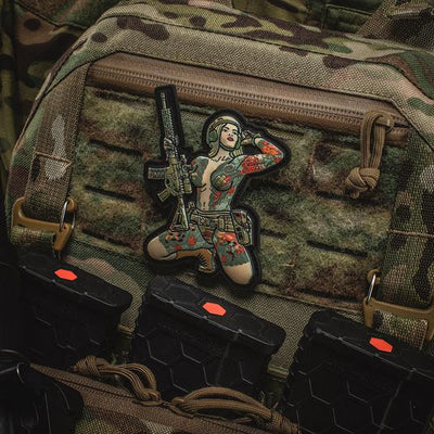 M-Tac Patch Tactical Girl # 1 Yakuza PVC