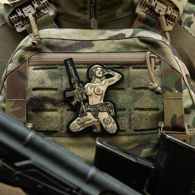 M-Tac Patch Tactical Girl #1 Trysub PVC