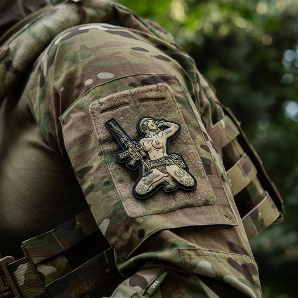M-Tac Patch Tactical Girl #1 Trysub PVC