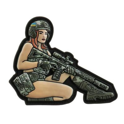 M-Tac patch Tactical girl #2 PVC