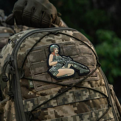 M-Tac patch Tactical girl #2 PVC