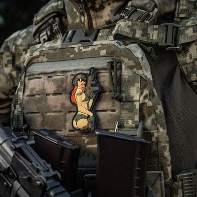 M-Tac Patch Tactical Girl #4 PVC Ore