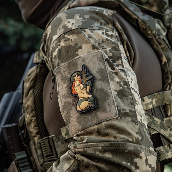 M-Tac Patch Tactical Girl #4 PVC Ore
