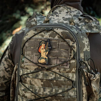 M-Tac Patch Tactical Girl #4 PVC Ore