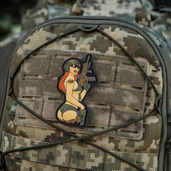 M-Tac Patch Tactical Girl #4 PVC Ore