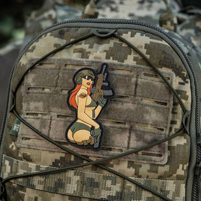 M-Tac Patch Tactical Girl #4 PVC Ore