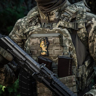 M-Tac Patch Tactical Girl #4 PVC Blonde