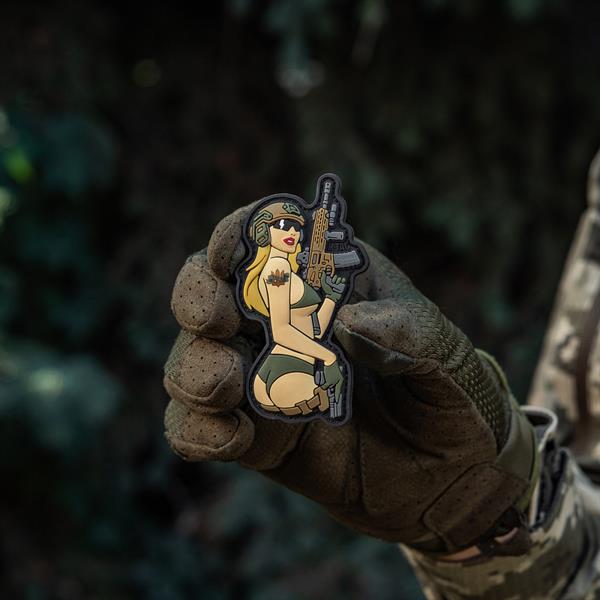 M-Tac Patch Tactical Girl #4 PVC Blonde